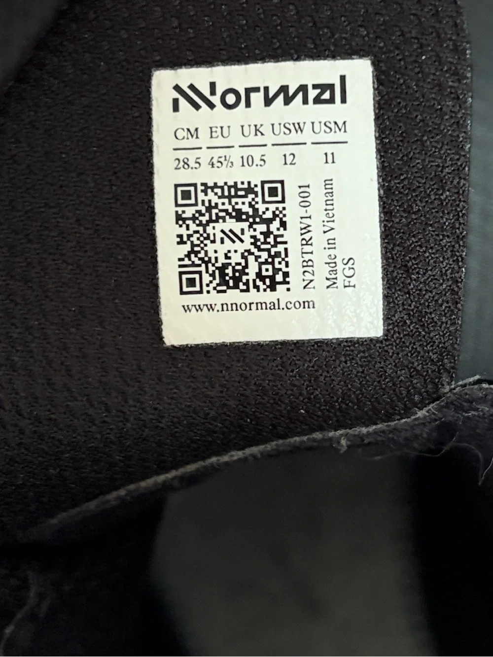 NNormal Shoes Томіг 01 Boots WF Shoes Black/Blue size 11
